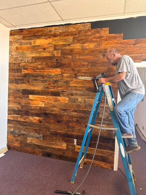 "Pallet" Wood Paneling